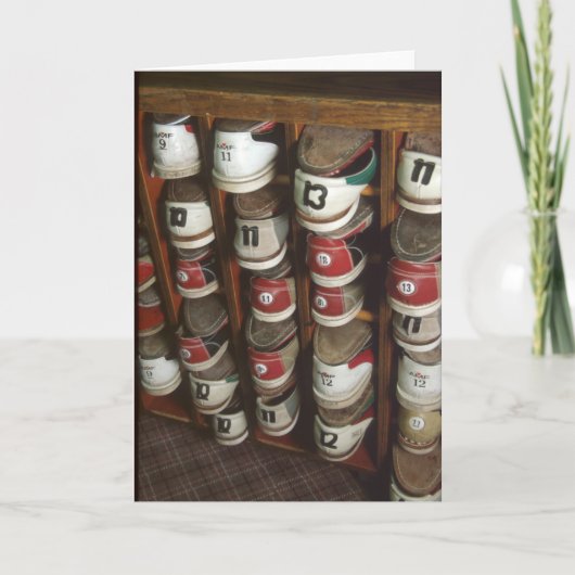 Bowling_Shoes Kaart (Voorkant)
