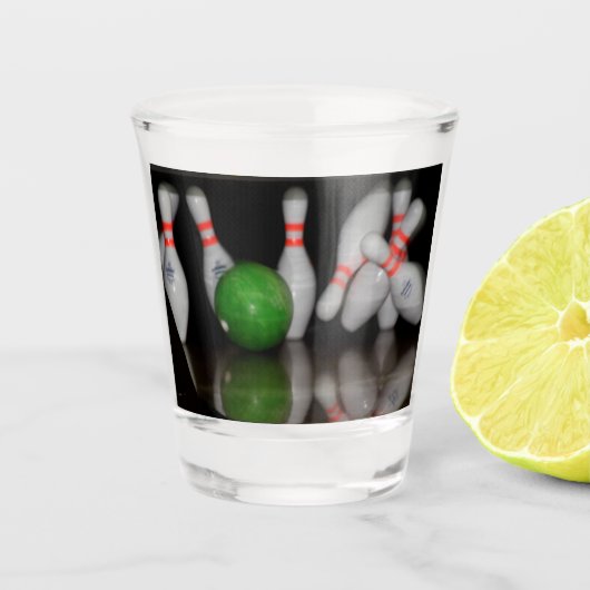 Bowling Shot Glas (Voorkant)