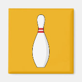 Bowling Skittle Magneet (Voorkant)
