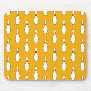 Bowling Skittle Patroon Muismat