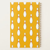 Bowling Skittle Patroon Planner (Achterkant)