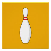 Bowling Skittle Perfect Poster (Voorkant)