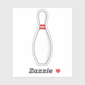 Bowling Skittle Sticker (Vel)