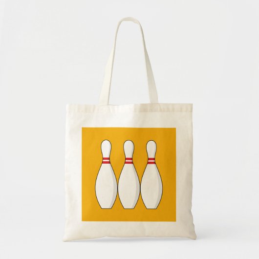 Bowling Skittle Tote Bag (Voorkant)