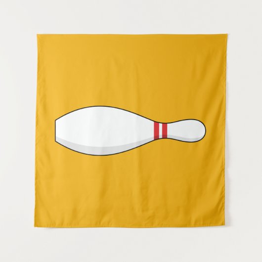Bowling Skittle Wandkleed (Voorkant (horizontaal))