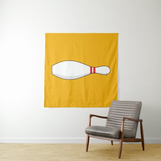 Bowling Skittle Wandkleed (In Situ (horizontaal))