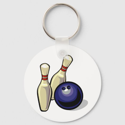 Bowling Sleutelhanger (Voorkant)