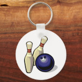 Bowling Sleutelhanger (Voorkant)