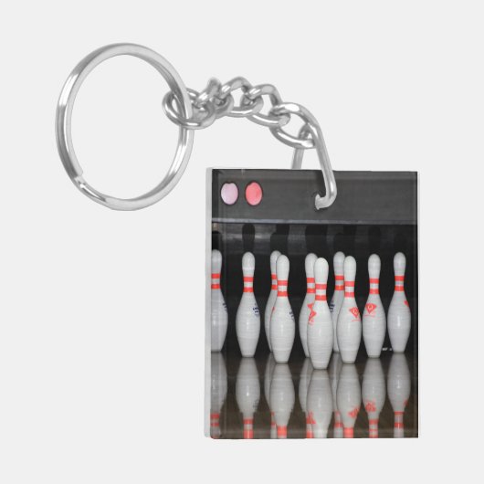 Bowling Sleutelhanger (Voorkant Links)