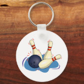 Bowling Sleutelhanger (Voorkant)