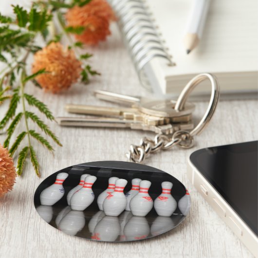 Bowling Sleutelhanger (Zijkant)