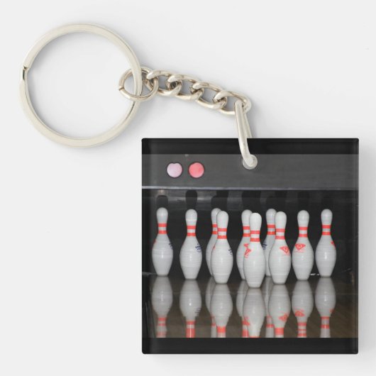 Bowling-sleutelhanger Sleutelhanger (voorkant)