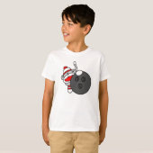 Bowling Sock Monkey T-shirt (Voorkant volledig)