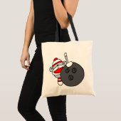 Bowling Sock Monkey Tote Bag (Voorkant (product))