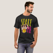 Bowling Spare me Bowlers T-shirt (Voorkant volledig)