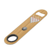 Bowling Speed Flessenopener (Achterkant Gekanteld)