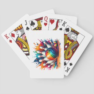 Bowling-speelkaarten Pokerkaarten