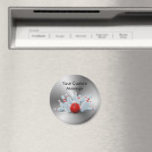 Bowling-spelden 10-pins Bowling Ball op maat Magneet (Insitu (Vaatwasser))