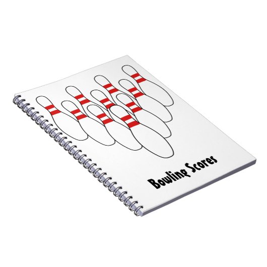 Bowling Spiral-Bound Notitieboek (Rechterzijde)
