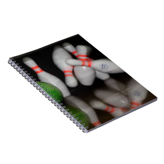 Bowling Spiral Notitieboek (Rechterzijde)