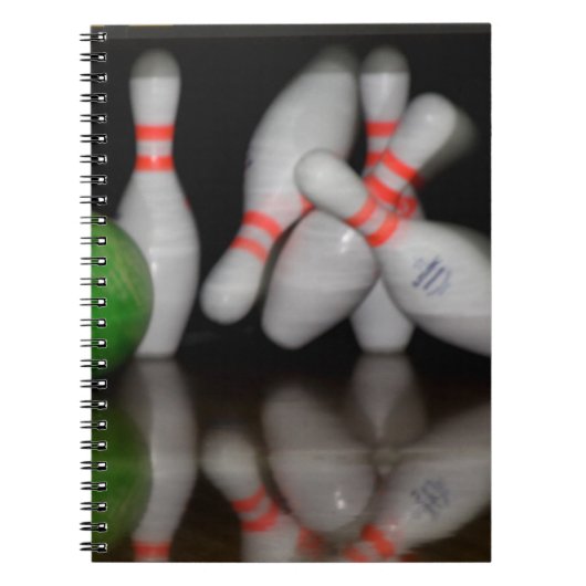 Bowling Spiral Notitieboek (Voorkant)