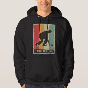 -Bowling Sport Retro Poster 1426 Hoodie