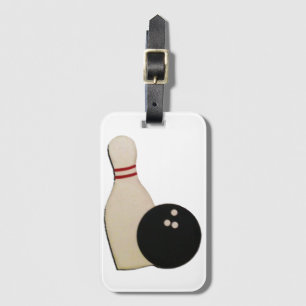 Bowling Sporten Bagagelabel
