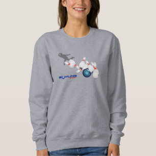 Bowling sporten   Sweatshirt voor dames