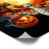 Bowling Squad Halloween Horror Equipment als mummi Poster (Hoek)