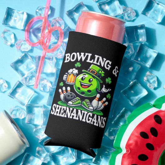 Bowling St. Patrick's Day-bron Seltzer Blikjeskoeler (Insitu Zomer)