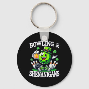 Bowling St. Patrick's Day Gedoe Bowler Grappig  Sleutelhanger