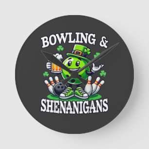 Bowling St. Patrick's Day-kolder Ronde Klok