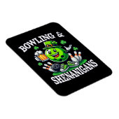Bowling St. Patrick's Day-kolderij Magneet (Rechterzijde)