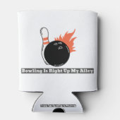 Bowling staat op mijn Alley Blikjeskoeler (Achterkant)