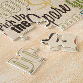 Bowling staat op mijn Alley Legpuzzel (Zijkant)