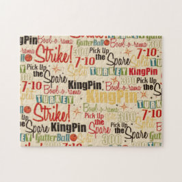 Bowling staat op mijn Alley Legpuzzel