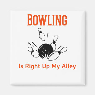 Bowling staat op mijn Alley Magneet