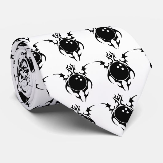 bowling, stam. stropdas (Opgerold)