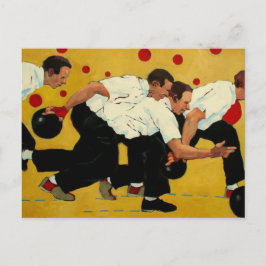 Bowling Stampede Briefkaart