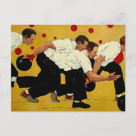 Bowling Stampede Briefkaart (Voorkant)