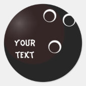 bowling sticker (Voorkant)