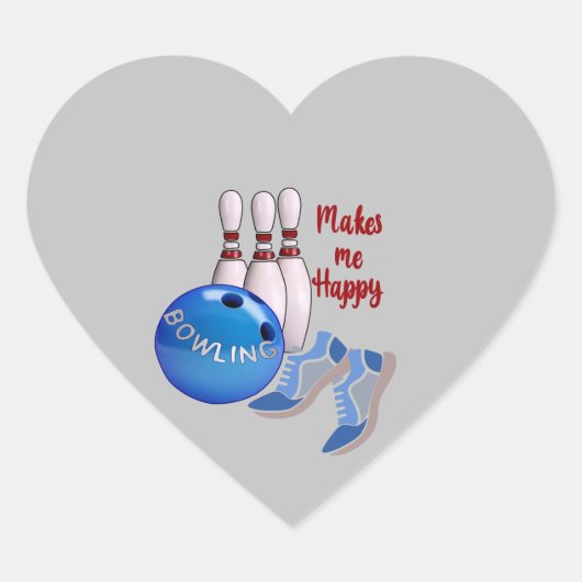 Bowling Sticker (Voorkant)