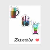 Bowling stickers (Vel)