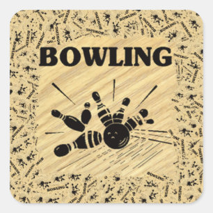 BOWLING STICKERS