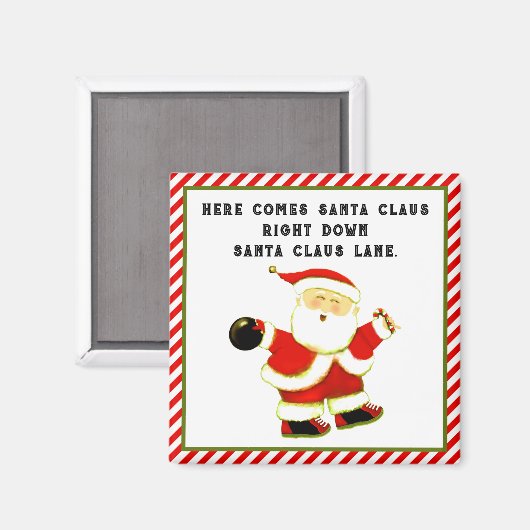 Bowling Stocking Stuffer Magneet (Voorkant / Achterkant)