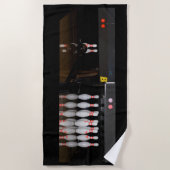 Bowling strand Towel Strandlaken (Voorkant)