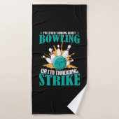 Bowling Strike Badhanddoek (Badhanddoek)