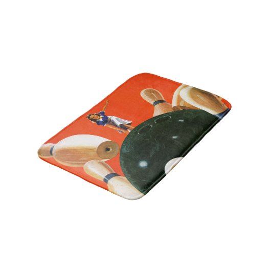 Bowling Strike Badmat (Gekanteld)