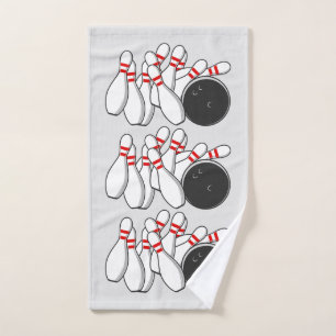 Bowling Strike Handdoek