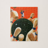 Bowling Strike Legpuzzel (Verticaal)